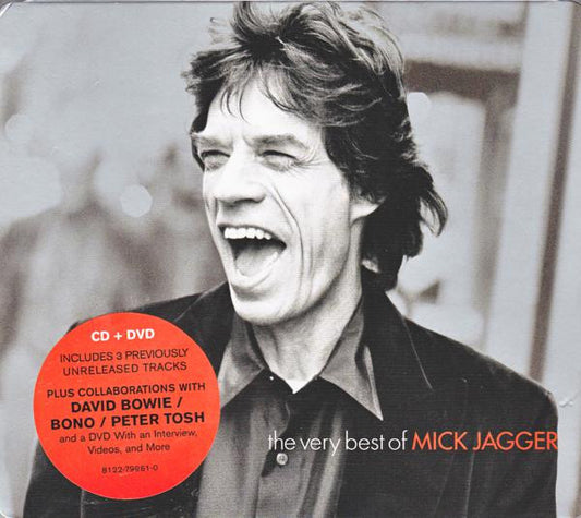Mick Jagger : The Very Best Of Mick Jagger (CD, RM + DVD-V, NTSC + Comp, Sup)