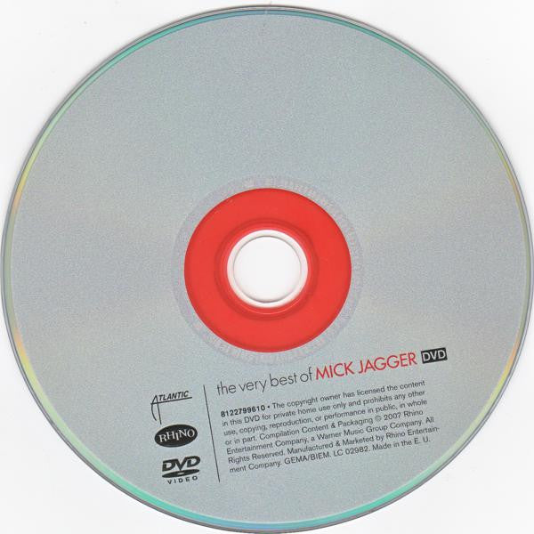 Mick Jagger : The Very Best Of Mick Jagger (CD, RM + DVD-V, NTSC + Comp, Sup)