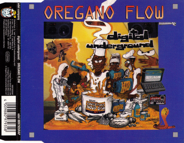 Digital Underground : Oregano Flow (CD, Single)