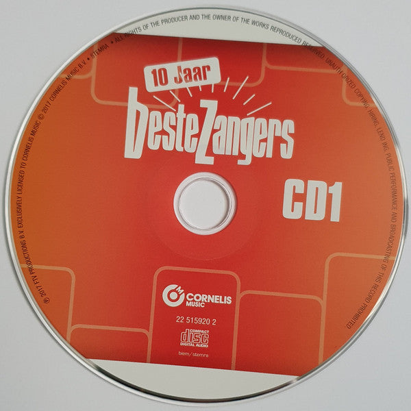 Beste Zangers : 10 Jaar Beste Zangers (2xCD, Comp)