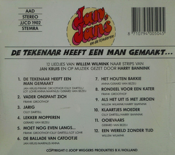 Jan, Jans En De Kinderen : De Tekenaar Heeft Een Man Gemaakt (CD, Album)