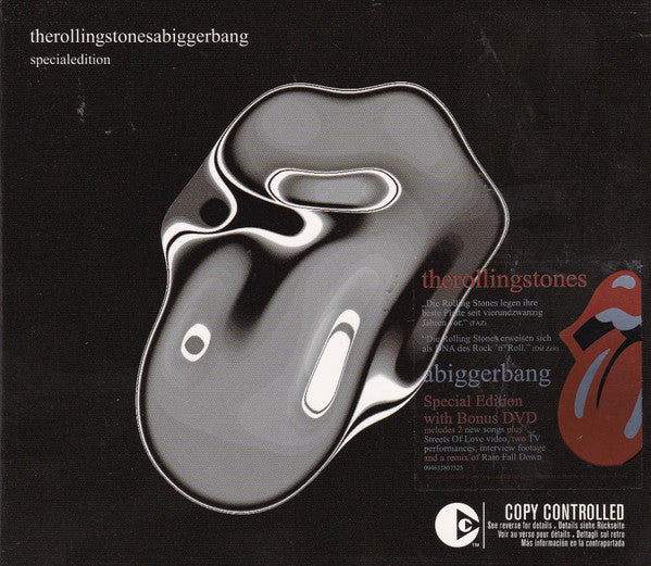 The Rolling Stones : A Bigger Bang (CD, Album, Copy Prot. + DVD-V, PAL + S/Edition)