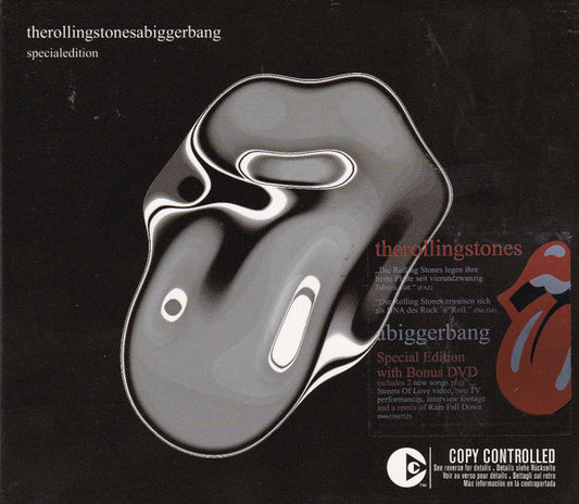 The Rolling Stones : A Bigger Bang (CD, Album, Copy Prot. + DVD-V, PAL + S/Edition)