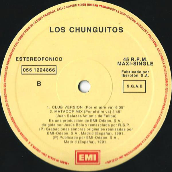 Los Chunguitos + Afrika Bambaataa : Ethnic (12", Maxi)