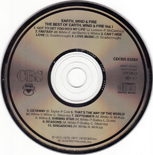 Earth, Wind & Fire : The Best Of Earth Wind & Fire Vol. I (CD, Comp, RE)
