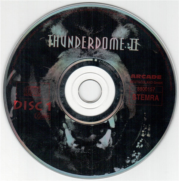 Various : Thunderdome II - Judgement Day (Back From Hell!) (2xCD, Comp, P/Mixed)