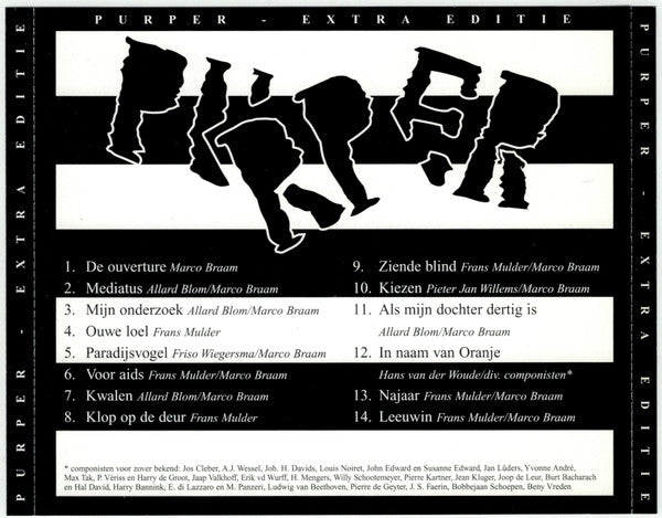 Purper : Extra Editie (CD, Album)