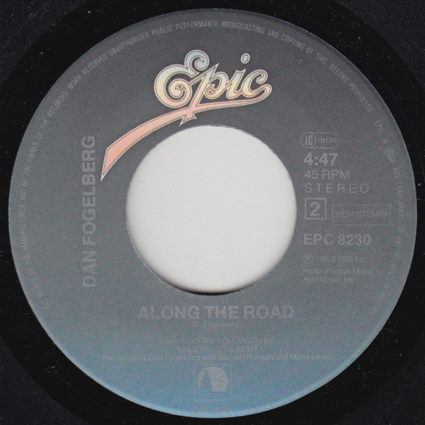 Dan Fogelberg : Longer  (7", Single)