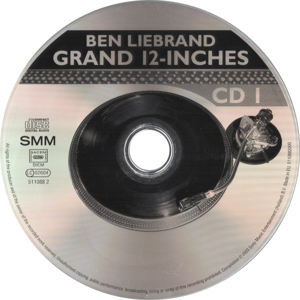 Ben Liebrand : Grand 12-Inches (4xCD, Comp)