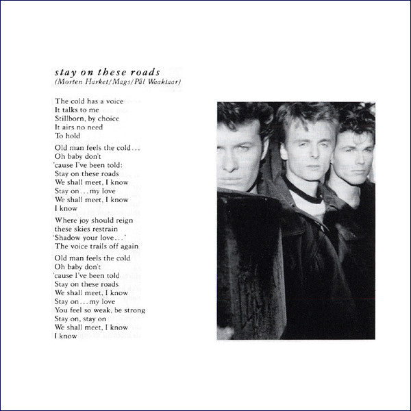 a-ha : Stay On These Roads (CD, Album)