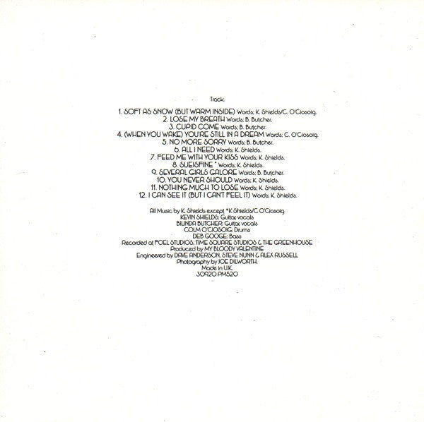 My Bloody Valentine : Isn't Anything (CD, Album)