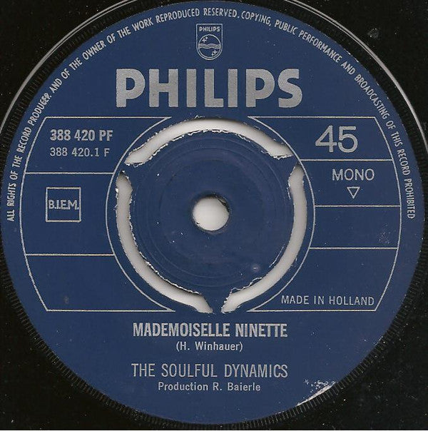 Soulful Dynamics : Mademoiselle Ninette (7", Single, Mono)