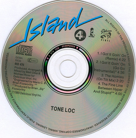 Tone Loc : I Got It Goin' On (CD, Maxi)
