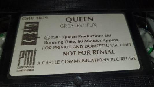 Queen : Greatest Flix (VHS, Comp, RE, PAL)