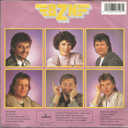 BZN : La Différence (7", Single)