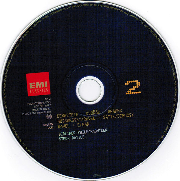 Arthur Nikisch • Wilhelm Furtwängler • Herbert von Karajan • Claudio Abbado • Sir Simon Rattle : Welcome Sir Simon! - Die Berliner Philharmoniker In Aufnahmen Mit Ihren Chefdirigenten (2xCD, Comp, Mono, Ltd, Promo, RM)