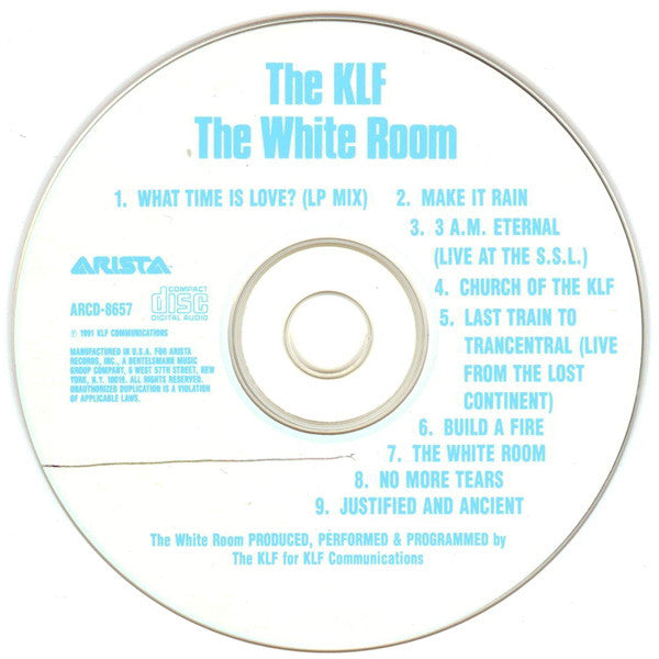 The KLF : The White Room | Justified & Ancient (CD, Album + CD, Maxi)