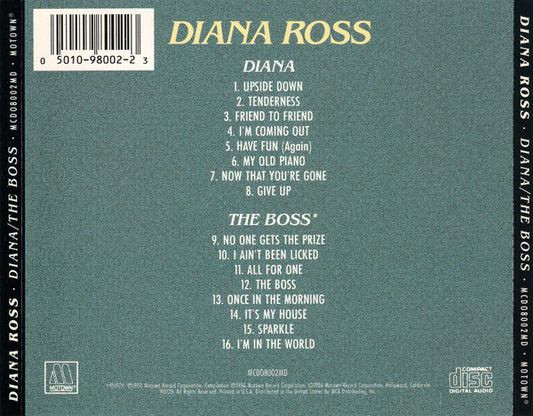 Diana Ross : Diana / The Boss (CD, Comp)