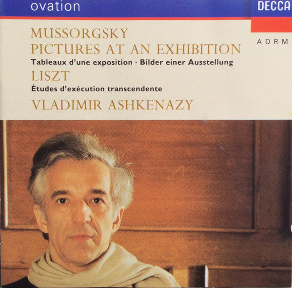 Modest Mussorgsky, Franz Liszt | Vladimir Ashkenazy : Pictures At An Exhibition = Bilder Einer Ausstellung / Études D'Exécution Trancedente (CD, Comp)