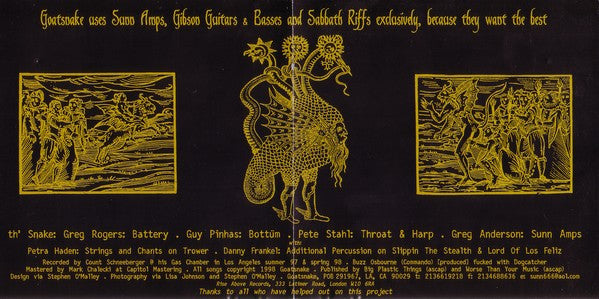 Goatsnake : Goatsnake I (CD, Album)
