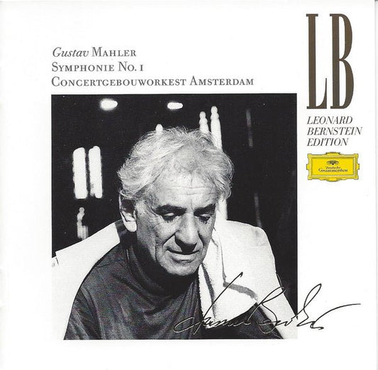 Gustav Mahler - Concertgebouworkest / Leonard Bernstein : Symphonie No. 1 (CD, Album, RE)