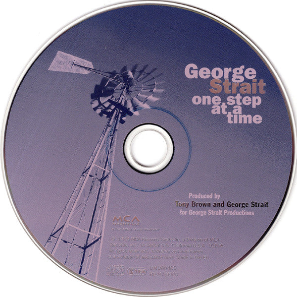 George Strait : One Step At A Time (HDCD, Album, RE)