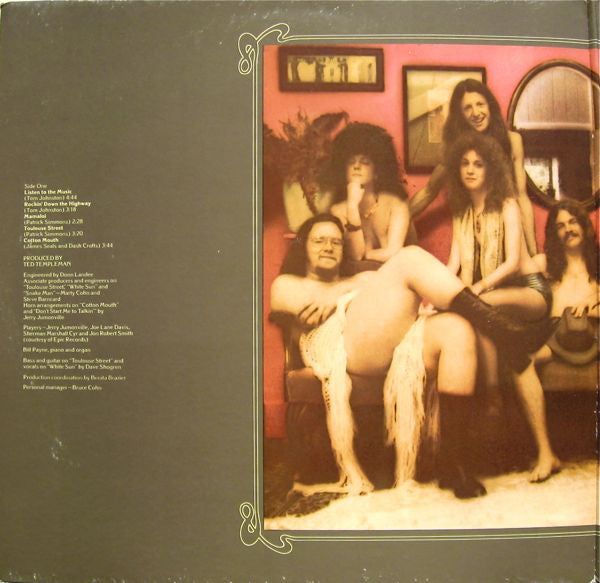 The Doobie Brothers : Toulouse Street (LP, Album, RP, Gat)