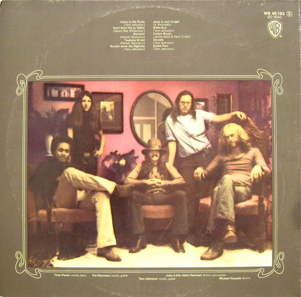 The Doobie Brothers : Toulouse Street (LP, Album, RP, Gat)