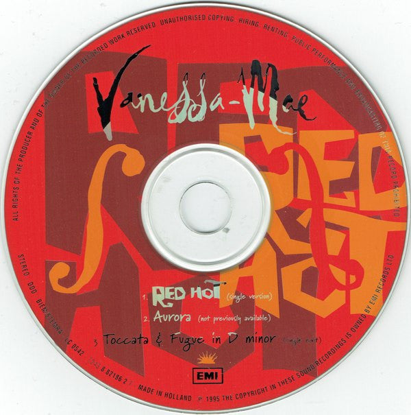 Vanessa-Mae : Red Hot (CD, Single)
