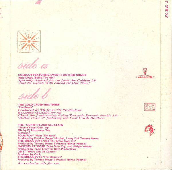 Various : Sure Beats Two (7", EP, Comp, Promo)