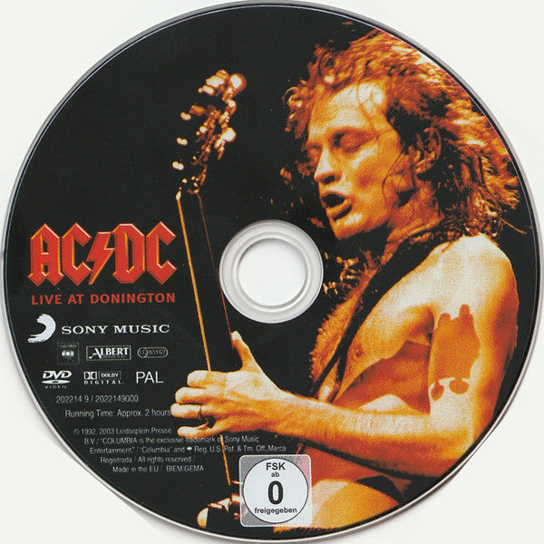 AC/DC : Live At Donington (DVD-V, RE, RM, PAL, Dig)