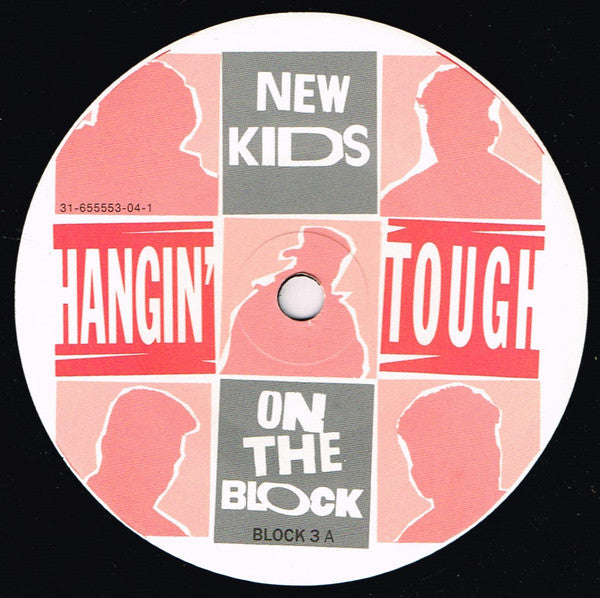 New Kids On The Block : Hangin' Tough (7", Single, RE, S/Edition, Pos)