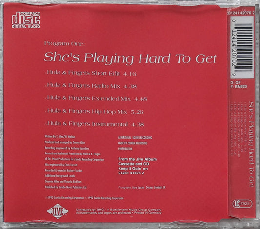 Hi-Five : She's Playing Hard To Get (CD, Maxi)