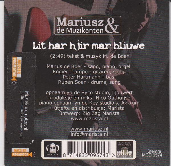 Mariusz : Lit Har Hjir Mar Bliuwe (CD, Single)