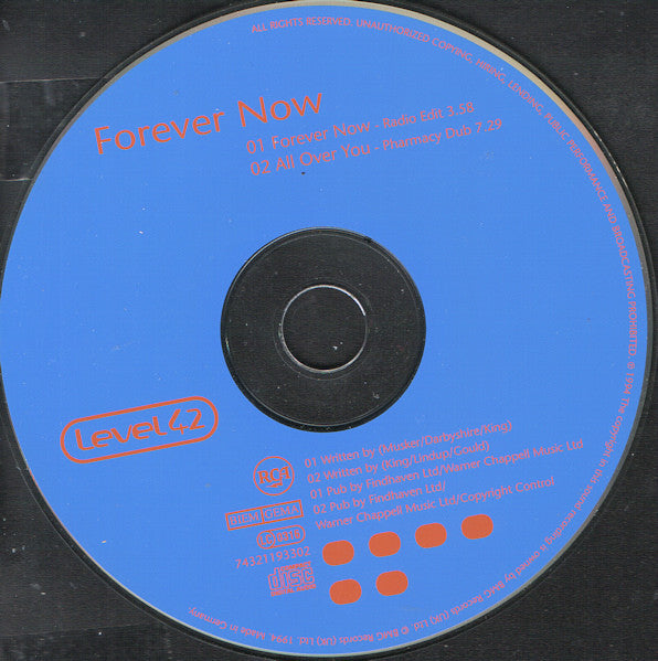 Level 42 : Forever Now (CD, Single)