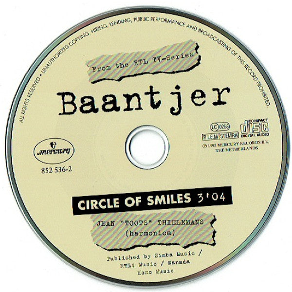 Toots Thielemans : Circle Of Smiles (Theme From Baantjer) (CD, Single)