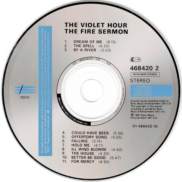 The Violet Hour : The Fire Sermon (CD, Album)