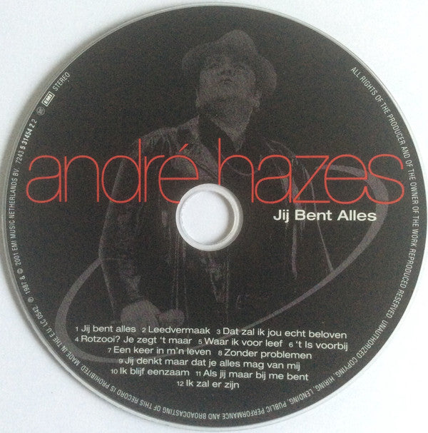 André Hazes : Jij Bent Alles (CD, Album, RE, RM)