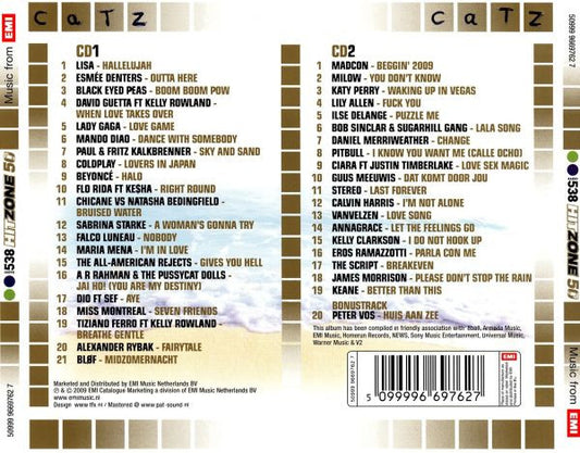 Various : Radio 538 Hitzone 50 (2xCD, Comp)