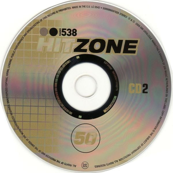 Various : Radio 538 Hitzone 50 (2xCD, Comp)