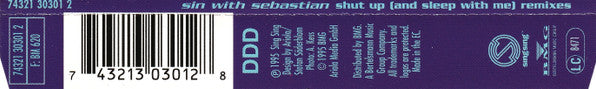 Sin With Sebastian : Shut Up (And Sleep With Me) (Remixes) (CD, Maxi)