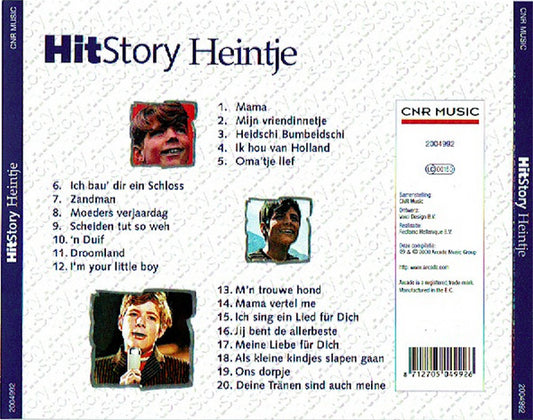 Heintje : HitStory (CD, Comp)