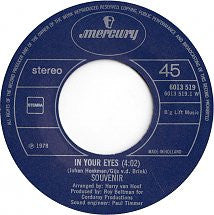 Souvenir (4) : In Your Eyes / Raindrops (7", Single)