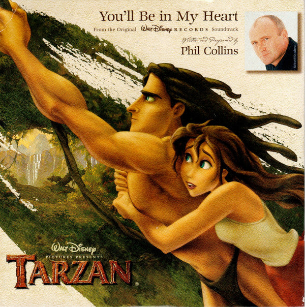 Phil Collins : You'll Be In My Heart (CD, Single)