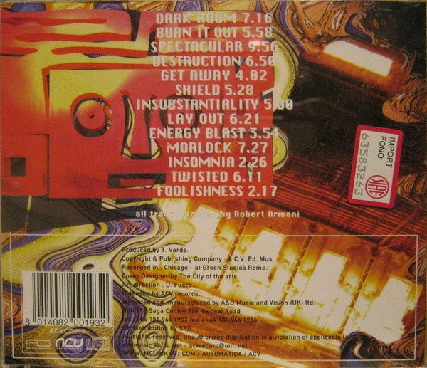 Robert Armani : Spectacular (CD, Album)