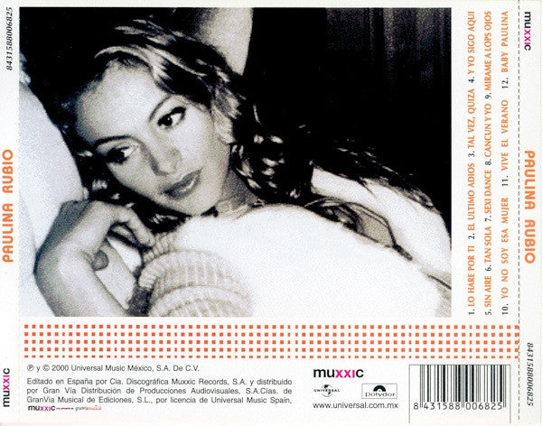 Paulina Rubio : Paulina (CD, Album)