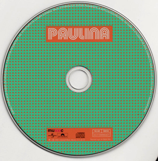 Paulina Rubio : Paulina (CD, Album)