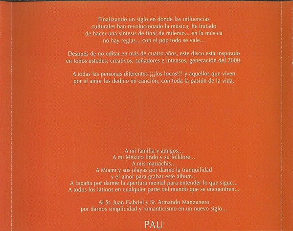Paulina Rubio : Paulina (CD, Album)