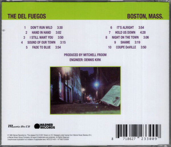 The Del Fuegos : Boston, Mass. (CD, Album, RE)