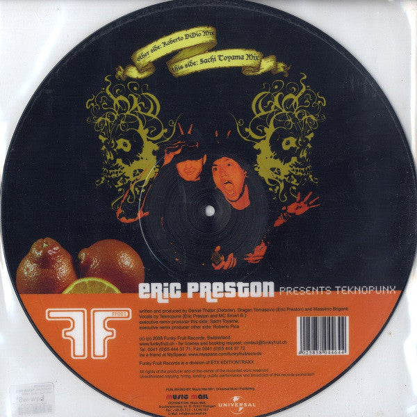 Eric Preston : Teknopunx (12", Ltd, Pic)